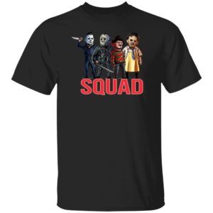 Horror Squad Goals Halloween T-Shirt, Long Sleeve, Hoodie