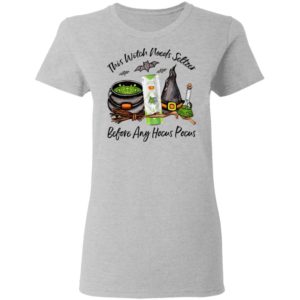 San Juan Fuji Apple This Witch Needs Seltzer Before Any Hocus Pocus Halloween T-Shirt