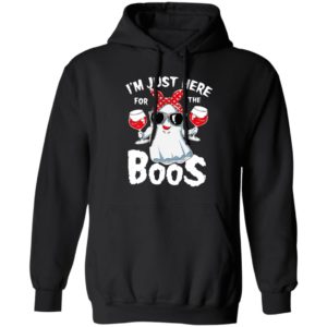 Halloween I'm Just Here For The Boos Drinking Beer T-Shirt