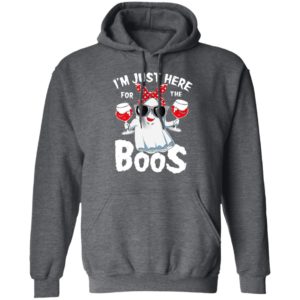 Halloween I'm Just Here For The Boos Drinking Beer T-Shirt