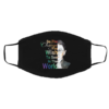Ruth Bader Ginsburg RBG Be The Change In The World graphic Face Mask