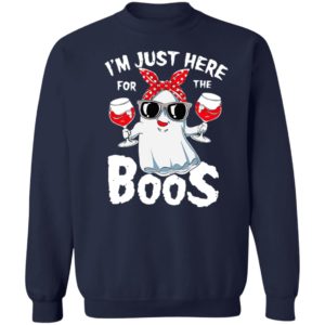 Halloween I'm Just Here For The Boos Drinking Beer T-Shirt
