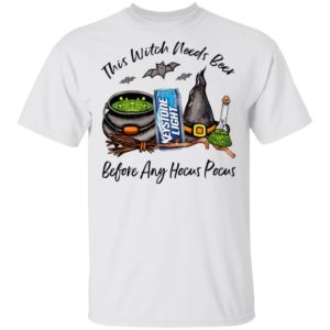 Keystone Light This Witch Needs Beer Before Any Hocus Pocus Halloween T-Shirt Keystone Light This Witch Needs Beer Before Any Hocus Pocus Halloween T-Shirt