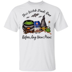 Fat Tire Amber Ale This Witch Needs Beer Before Any Hocus Pocus Halloween T-Shirt