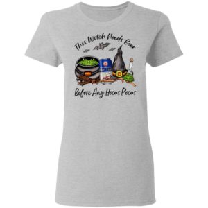 Fat Tire Amber Ale This Witch Needs Beer Before Any Hocus Pocus Halloween T-Shirt