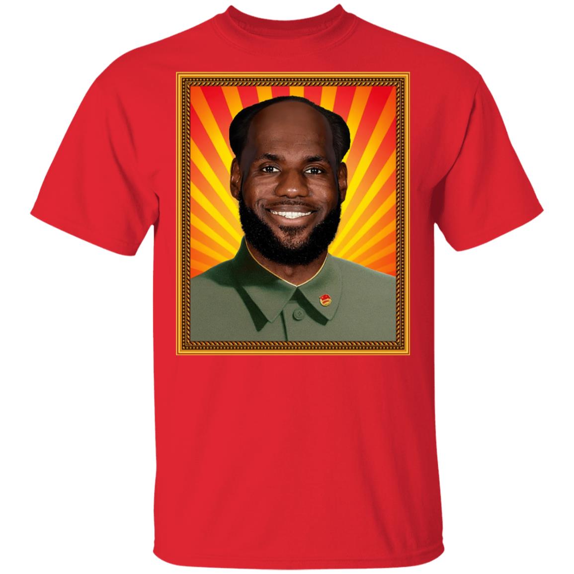 LeBron China Mao Zedong T-Shirt