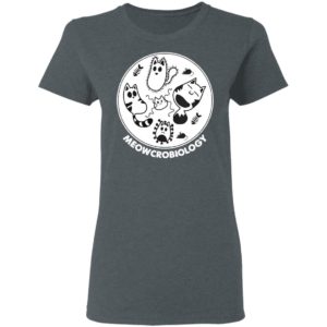 Meowcrobiology Microbiology Cat T-Shirt