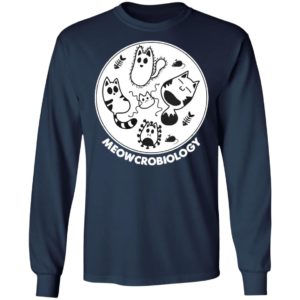 Meowcrobiology Microbiology Cat T-Shirt