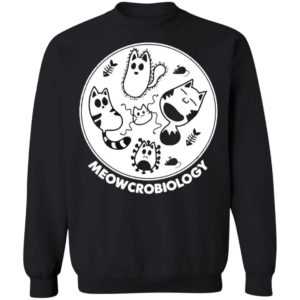 Meowcrobiology Microbiology Cat T-Shirt