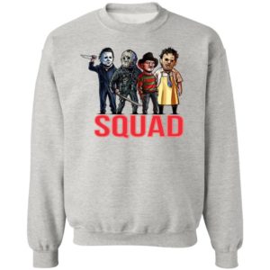 Horror Squad Goals Halloween T-Shirt, Long Sleeve, Hoodie