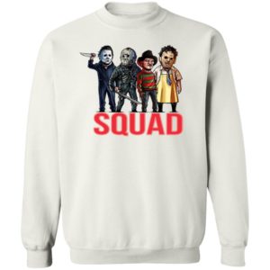 Horror Squad Goals Halloween T-Shirt, Long Sleeve, Hoodie