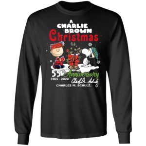 A Charlie Brown Christmas 55th Anniversary 1965-2020 Charles M Schulz Snoopy Shirt