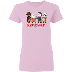 Horror Movies Trick Or Treat Halloween T-shirt
