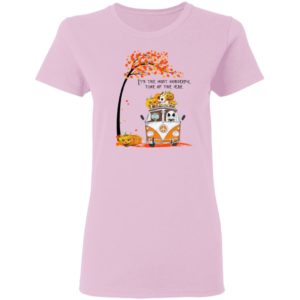 Jack Skellington Sally And Zero It’s The Most Wonderful Time Of The Year T-Shirt