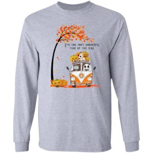 Jack Skellington Sally And Zero It’s The Most Wonderful Time Of The Year T-Shirt