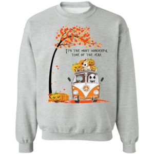 Jack Skellington Sally And Zero It’s The Most Wonderful Time Of The Year T-Shirt