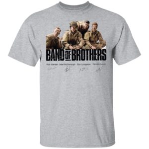 Band Of Brothers Shirt Rick Warden Neal McDonough Ron Livingston Damian Lewis LS, Hoodie