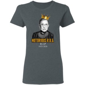 Notorious RBG Ruth Bader RIP 1933 2020 T-Shirt, LS, Hoodie