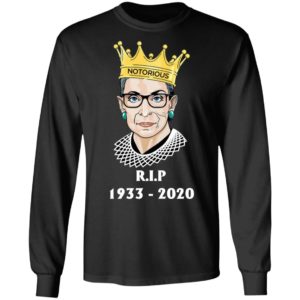 Notorious RBG RIP 1933 2020 Ruth Bader Shirt