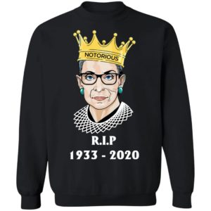Notorious RBG RIP 1933 2020 Ruth Bader Shirt