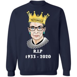Notorious RBG RIP 1933 2020 Ruth Bader Shirt