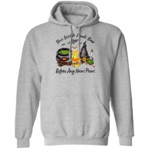 Bud Light Orange Bottle This Witch Needs Beer Before Any Hocus Pocus Shirt