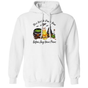 Bud Light Orange Bottle This Witch Needs Beer Before Any Hocus Pocus Shirt