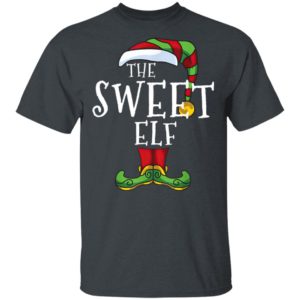 Sweet Elf Family Matching Christmas Group Funny Pajama T-Shirt