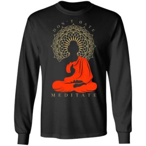 I Meditate Pullover Hoodie