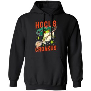 Hocus Croakus Frog Witch Halloween T-Shirt
