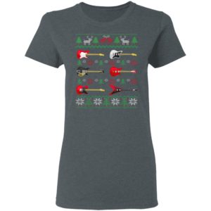 Guitar Ugly Christmas Guitarist T-Shirt