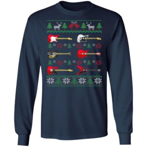 Guitar Ugly Christmas Guitarist T-Shirt