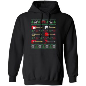 Guitar Ugly Christmas Guitarist T-Shirt