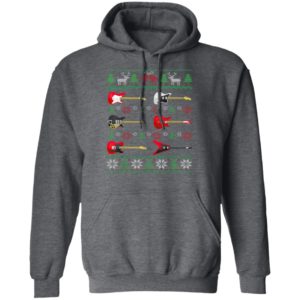Guitar Ugly Christmas Guitarist T-Shirt