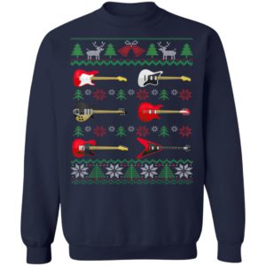 Guitar Ugly Christmas Guitarist T-Shirt