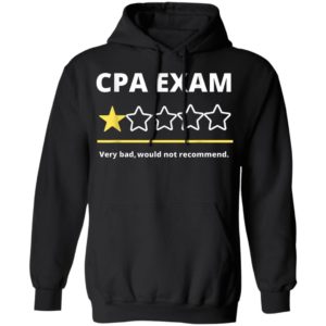 Funny CPA Exam Accountant Tee for men women One Star T-Shirt