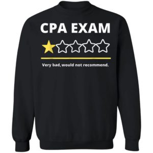 Funny CPA Exam Accountant Tee for men women One Star T-Shirt