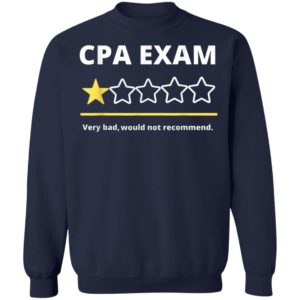 Funny CPA Exam Accountant Tee for men women One Star T-Shirt