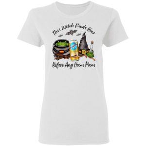 Belgian Moon Mango Can This Witch Needs Beer Before Any Hocus Pocus Shirt