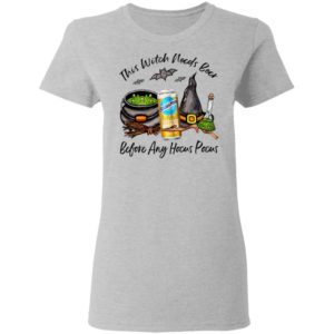 Belgian Moon Mango Can This Witch Needs Beer Before Any Hocus Pocus Shirt