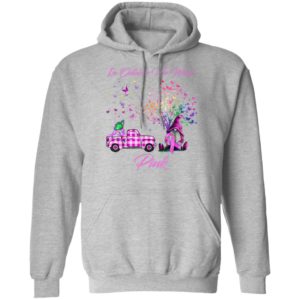 In October We Wear Pink Gnome Tree Breast Cancer Awareness T-Shirt