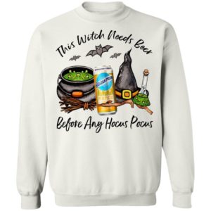 Belgian Moon Mango Can This Witch Needs Beer Before Any Hocus Pocus Shirt