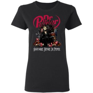 Jack Skellington Nightmare Before Dr Pepper Hallowen Shirt, LS, Hoodie