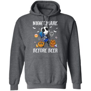Jack Skellington Nightmare Before Bug Light Beer Halloween Shirt