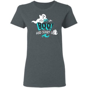 Halloween Say Boo And Scary On Shirt