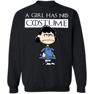 Lucy Van Pelt A Girl Has No Costume Halloween T-Shirt