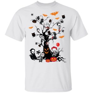 Gather Around The Living Halloween Tree Horror Killers T-Shirt Gather Around The Living Halloween Tree Horror Killers T-Shirt
