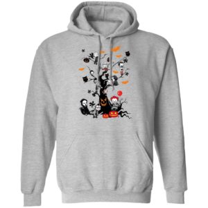 Gather Around The Living Halloween Tree Horror Killers T-Shirt