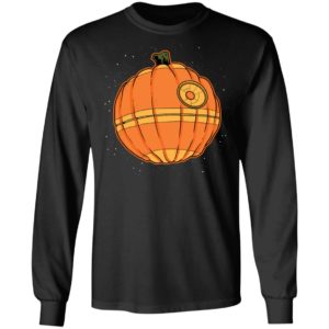 Halloween Death Star Pumpkin Star Wars T-Shirt