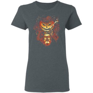Alternative Universe Scary Pumpkin Head Lantern Halloween T-Shirt